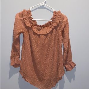 Off the shoulder top